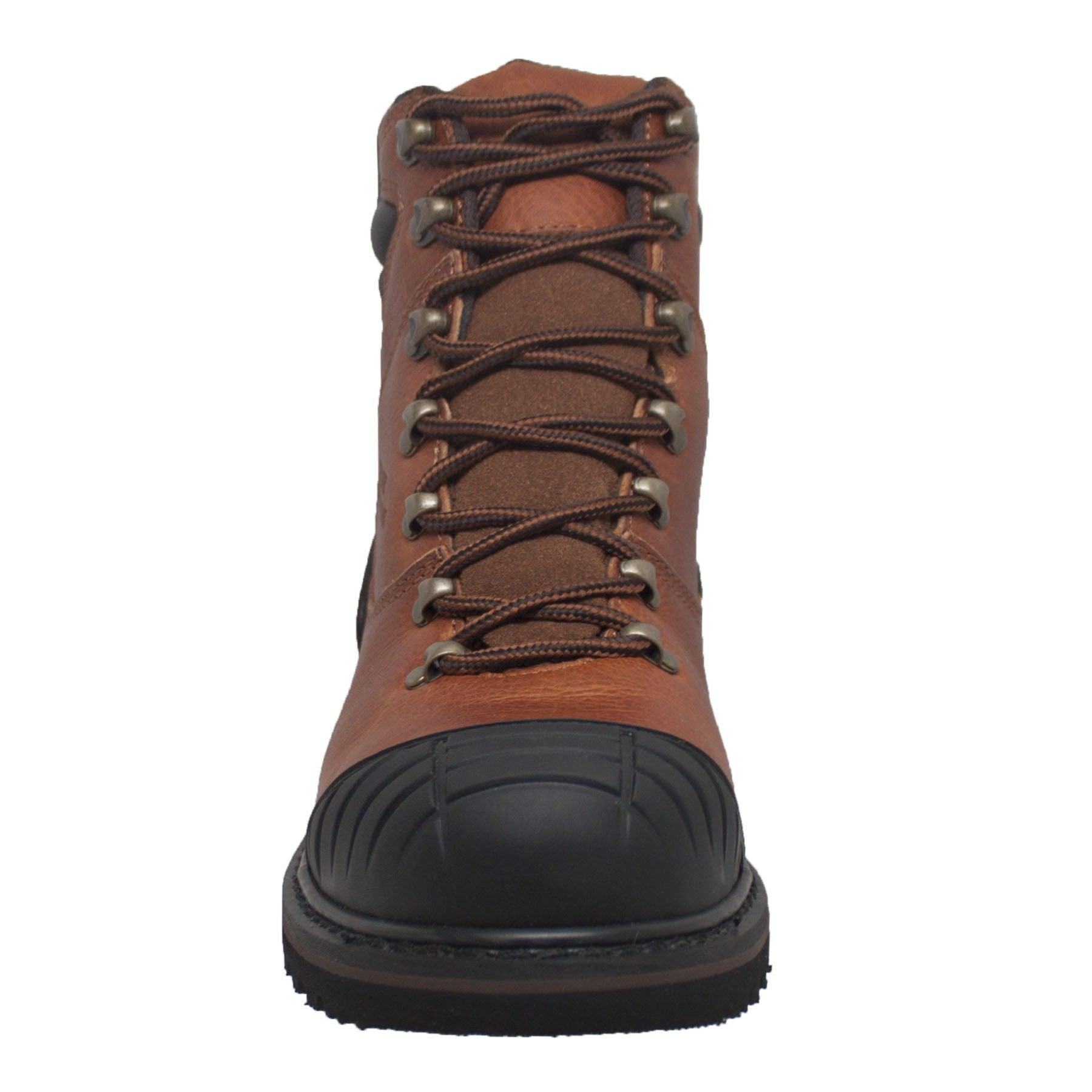 AdTec Men's 7" Steel Toe Work Boot Reddish Brown - Flyclothing LLC