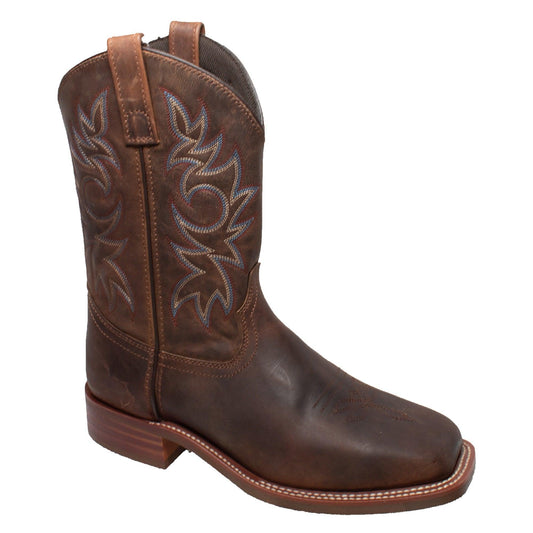 AdTec Men's 11" Western Square Toe Brown - Flyclothing LLC