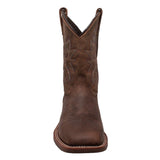 AdTec Men's 11" Western Square Toe Brown - AdTec - Flyclothing LLC