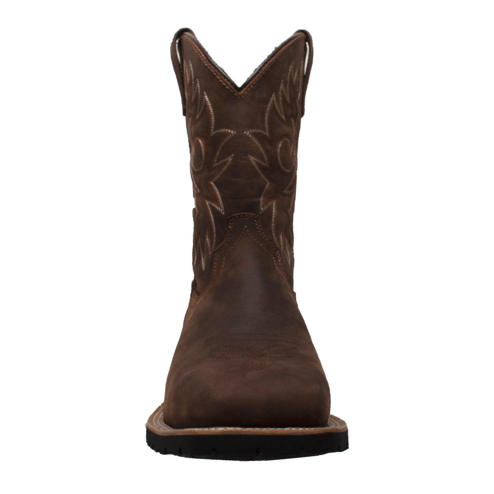 AdTec Men's 12" Steel Toe Work Western Brown - AdTec