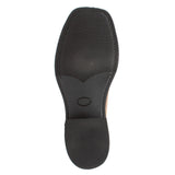 AdTec Men's 12" Work Western Square Toe Black/Brown - AdTec