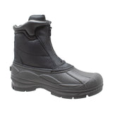 Winter Tecs Men's Durable Nylon Winter Boots Zipper Black - Winter Tecs