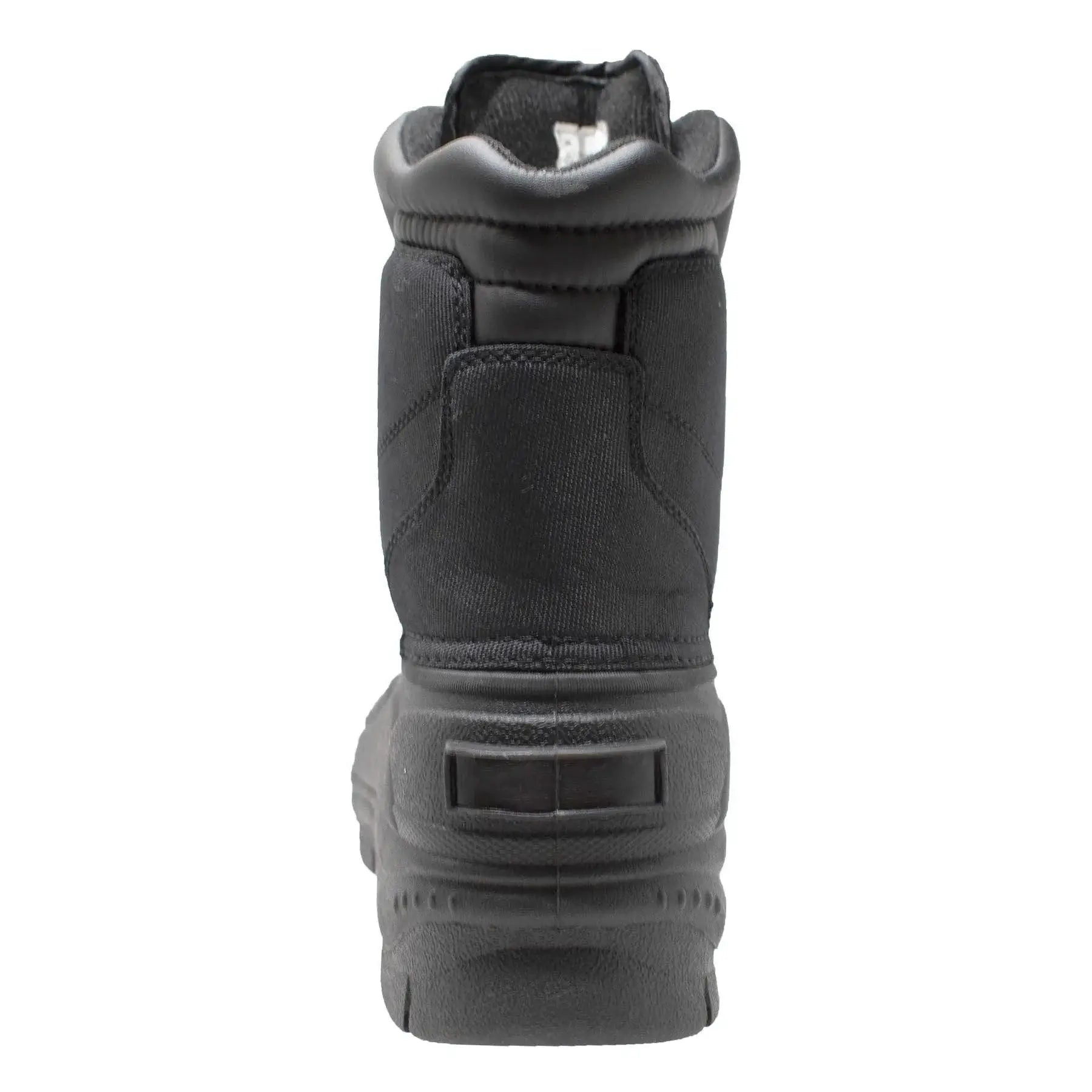 Winter Tecs Men's Durable Nylon Winter Boots Zipper Black - Winter Tecs - Flyclothing LLC