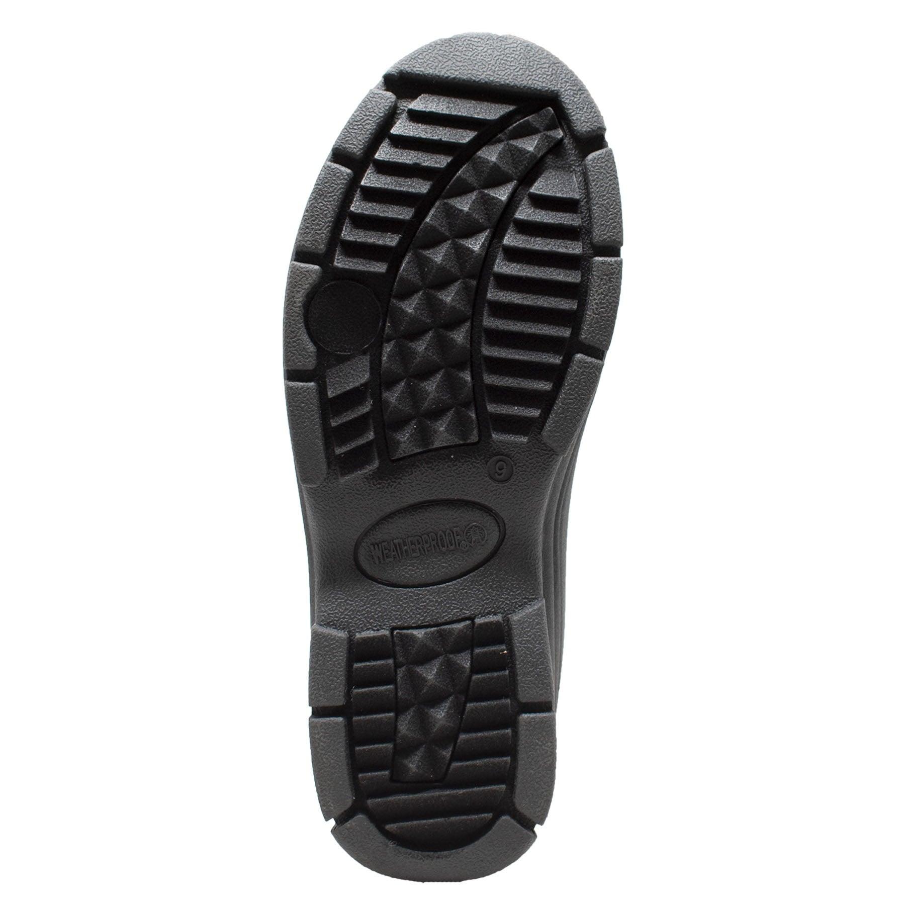 Winter Tecs Men's Durable Nylon Winter Boots Zipper Black - Flyclothing LLC