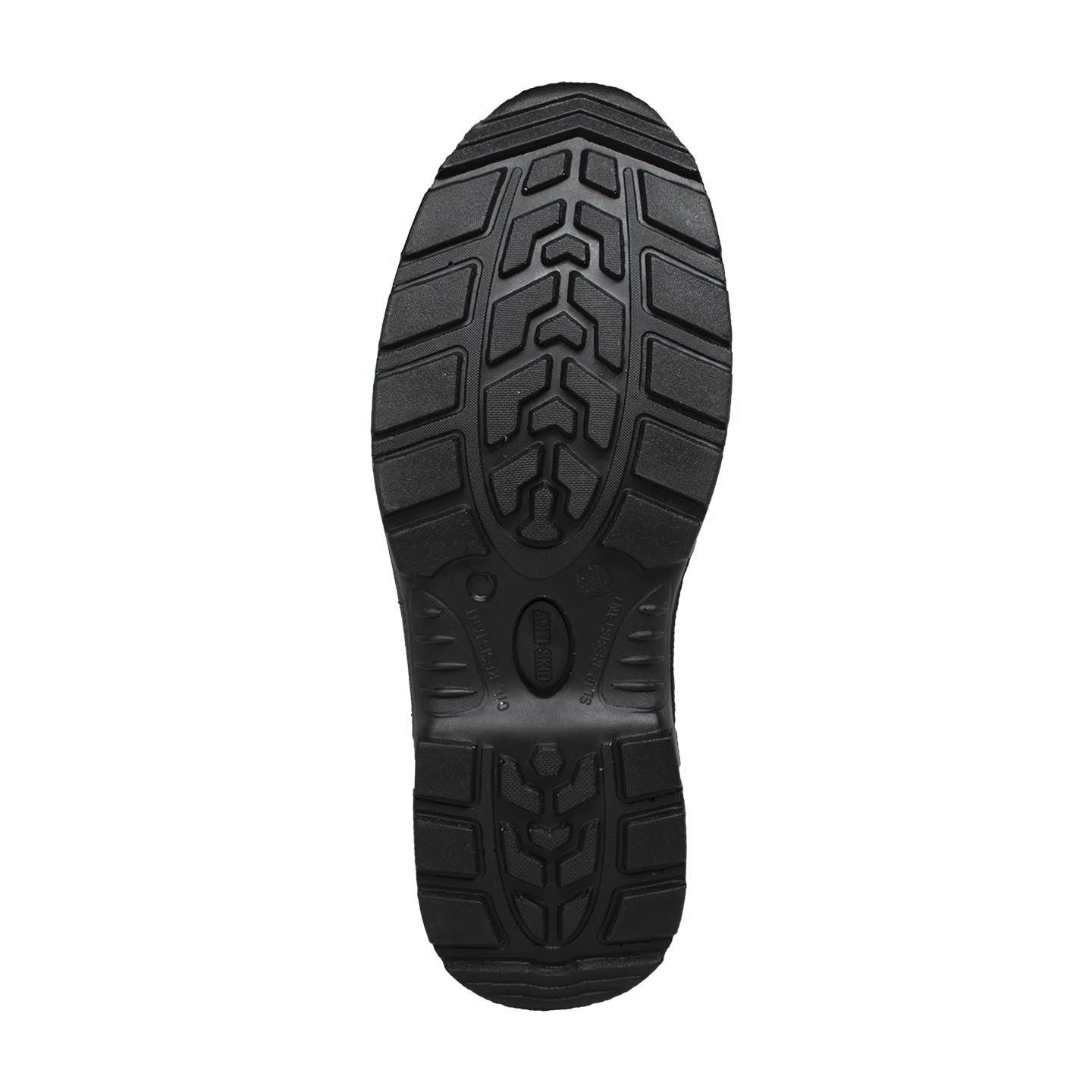 AdTec Mens 6" Steel Toe Work Boot Black - Flyclothing LLC
