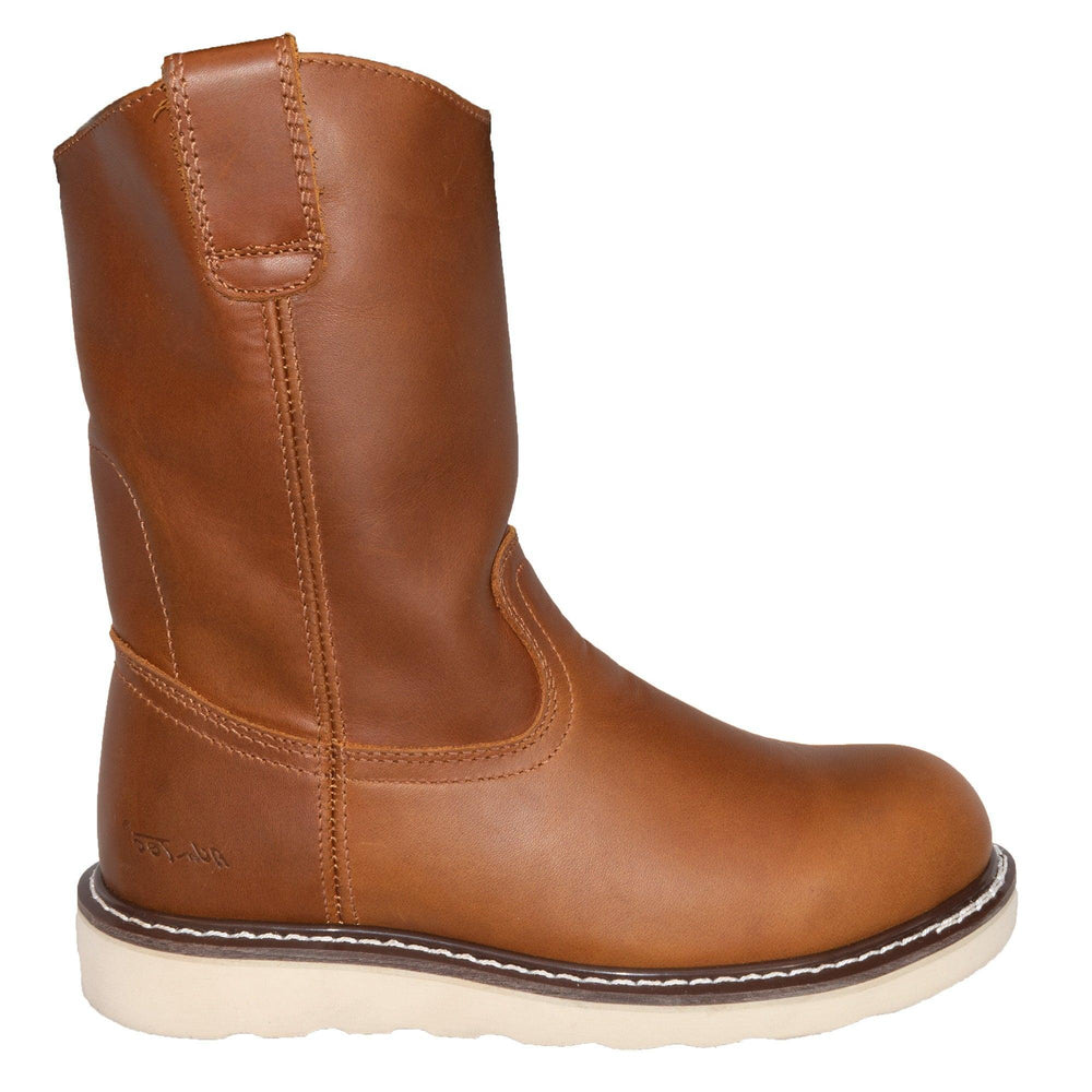AdTec Men's 8" Side Zipper Composite Toe Pull On Wellington Boot - AdTec
