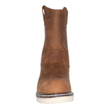 AdTec Men's 8" Side Zipper Pull On Wellington Boot - AdTec