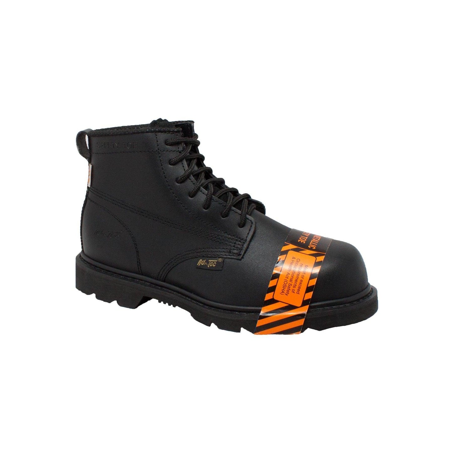 AdTec Men's 6" Composite Toe Boot Black - AdTec - Flyclothing LLC
