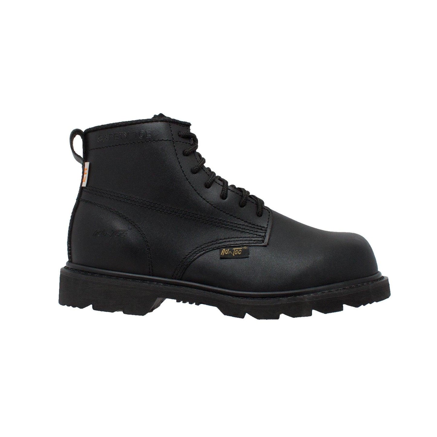 AdTec Men's 6" Composite Toe Boot Black - AdTec - Flyclothing LLC