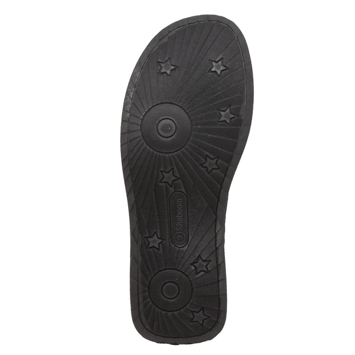 Shaboom Women's Comfort Sandal with Ankle Strap Black - Shaboom - Flyclothing LLC