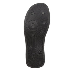 Shaboom Women's Comfort Sandal with Ankle Strap Black - Flyclothing LLC