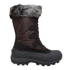 Winter Tecs Women's Nylon Winter Boots Brown - Flyclothing LLC
