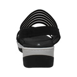 Shaboom Women's Comfort Strap Sandals Black - Rocsoc - Flyclothing LLC