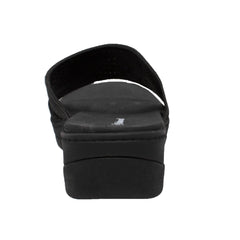 Shaboom Women's Comfort Curved Slide Sandals Black - Flyclothing LLC