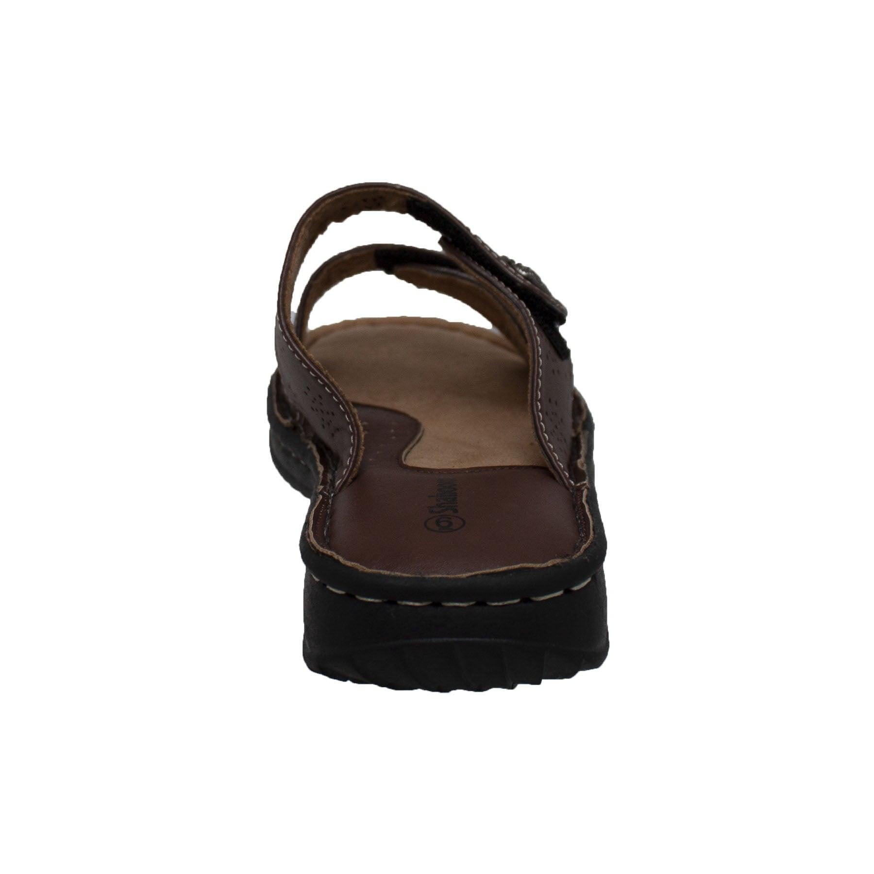 Shaboom Women's Comfort Slide Sandals Brown - Flyclothing LLC