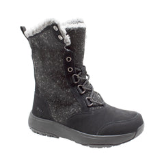 Winter Tecs Women's Microfleece Lace Winter Boot Black - Flyclothing LLC