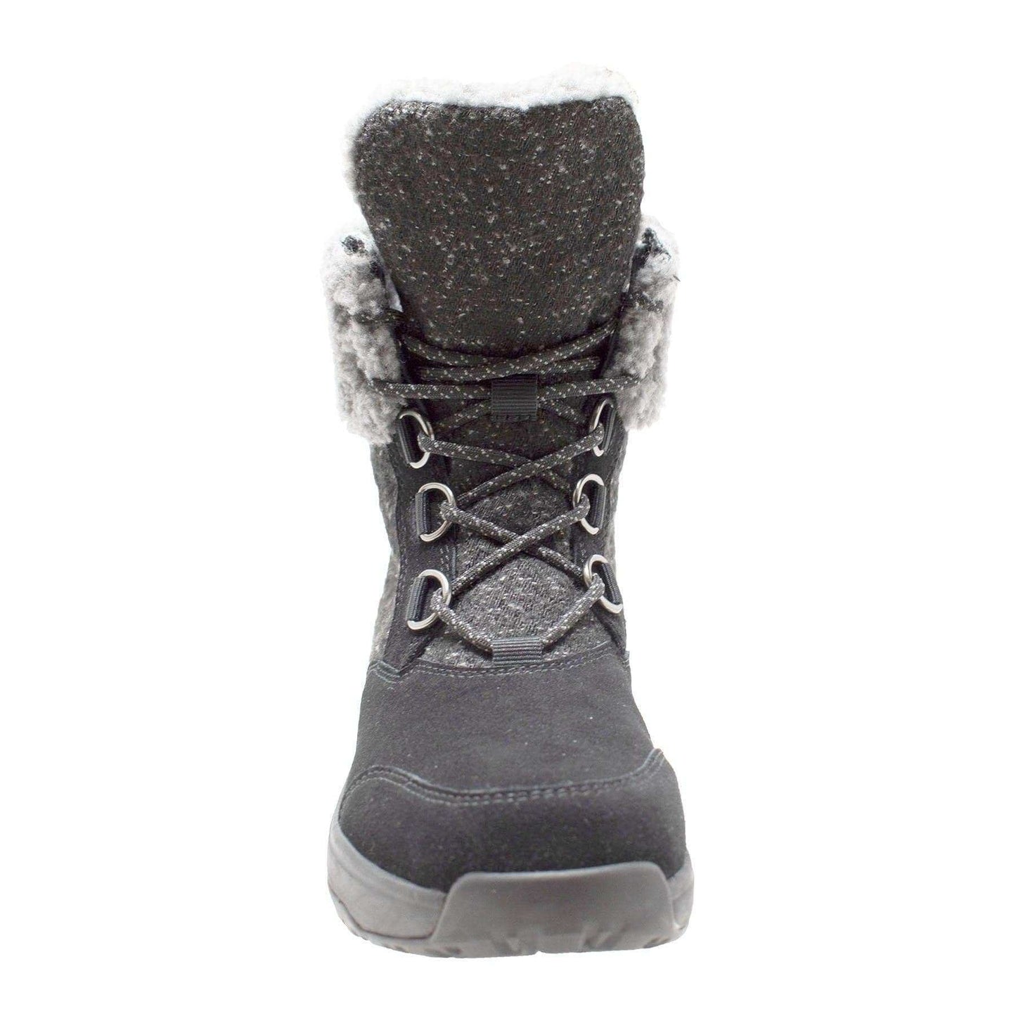 Winter Tecs Women's Microfleece Lace Winter Boot Black - AdTec - Flyclothing LLC