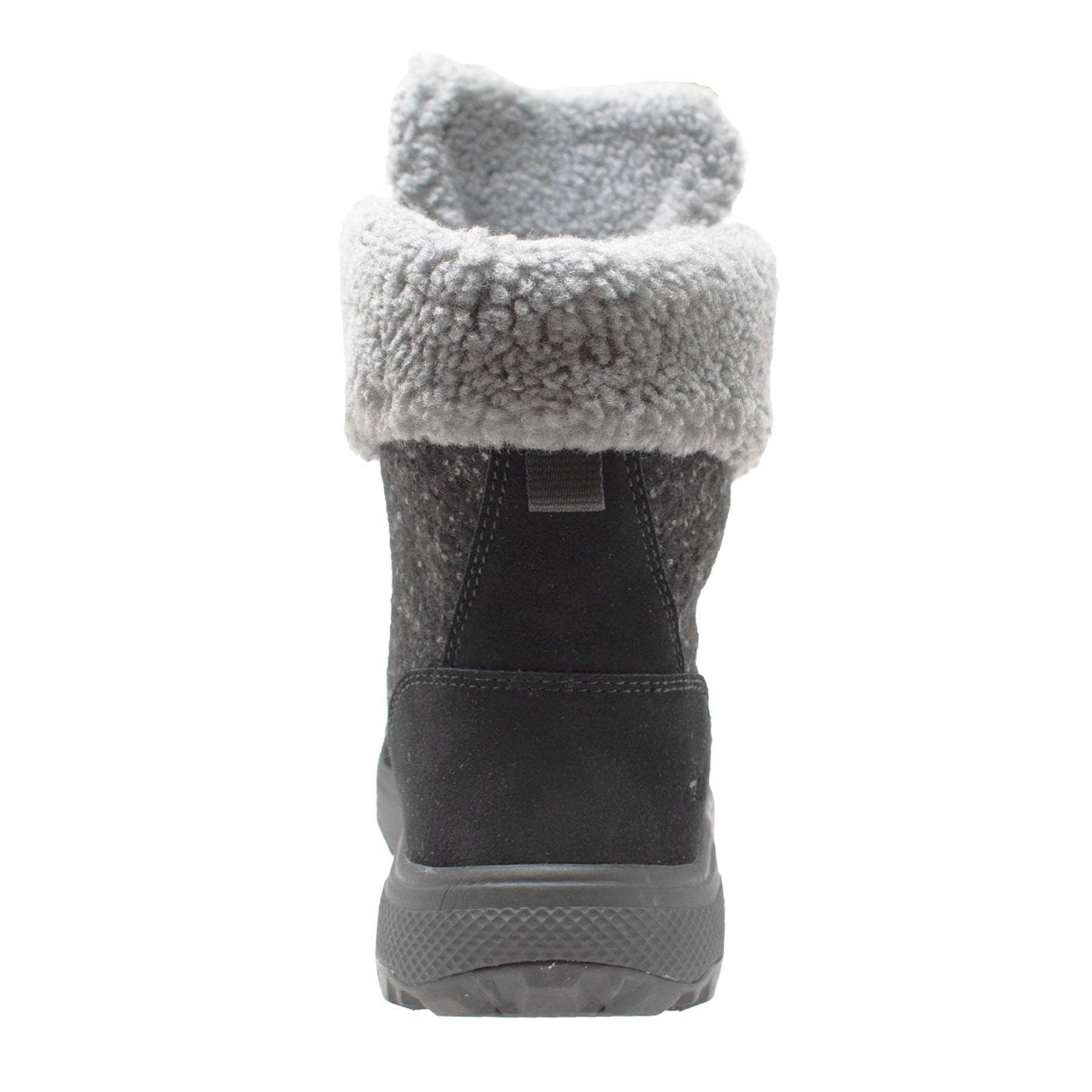 Winter Tecs Women's Microfleece Lace Winter Boot Black - Flyclothing LLC