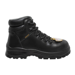 AdTec Women's 6" Waterproof Cap Toe Work Boot Black - Flyclothing LLC