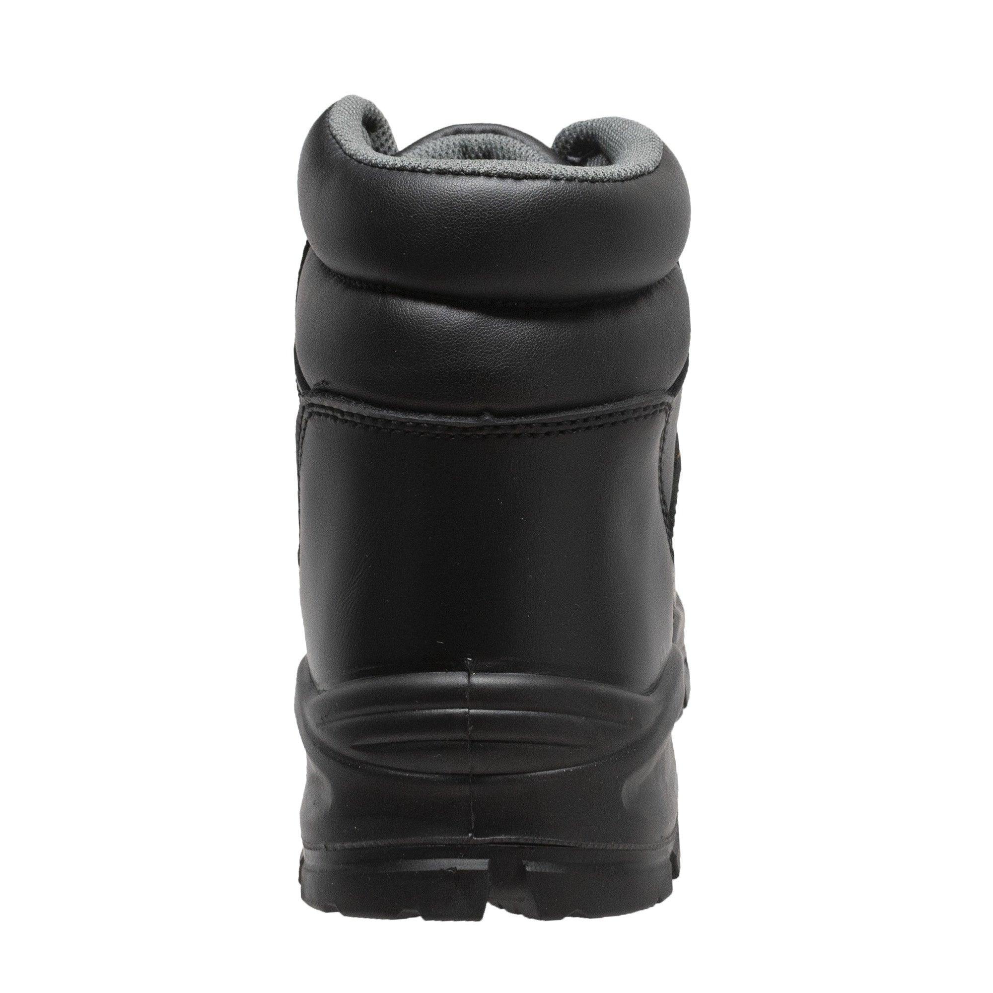 AdTec Women's 6" Waterproof Cap Toe Work Boot Black - AdTec