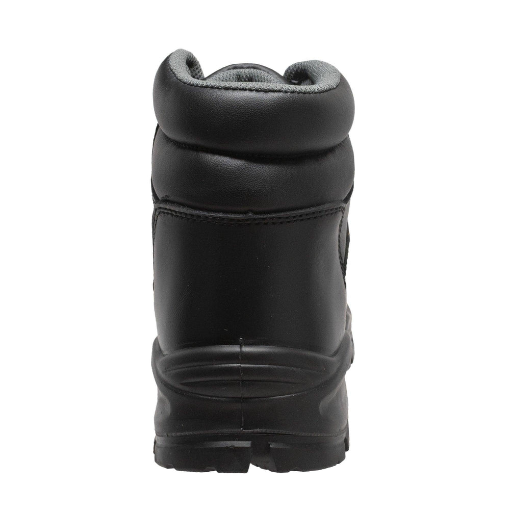 AdTec Women's 6" Waterproof Cap Toe Work Boot Black - AdTec