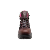 AdTec Women's 6" Waterproof Cap Toe Work Boot Brown - AdTec