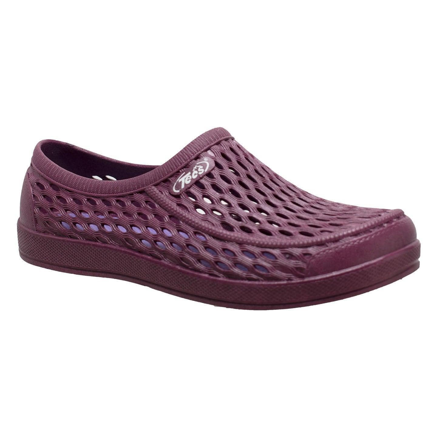 Tecs Women's 4" Relax Aqua Tecs Garden Shoe Purple - Rocsoc - Flyclothing LLC