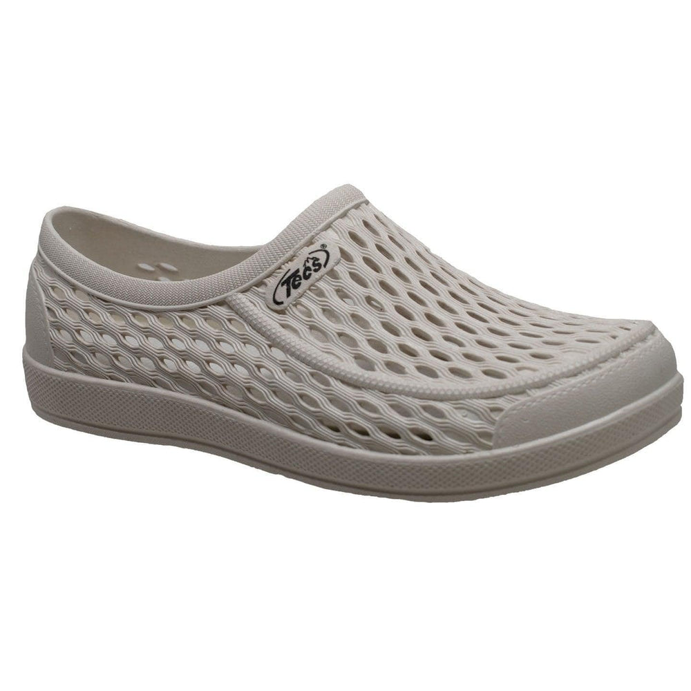 Tecs Women's 4" Relax Aqua Tecs Garden Shoe White - Rocsoc