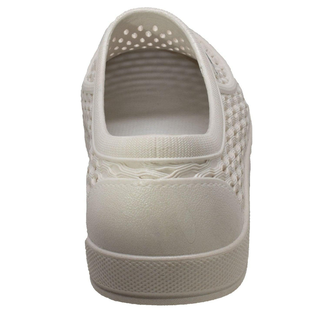 Tecs Women's 4" Relax Aqua Tecs Garden Shoe White - Rocsoc
