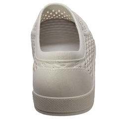 Tecs Women's 4" Relax Aqua Tecs Garden Shoe White - Flyclothing LLC