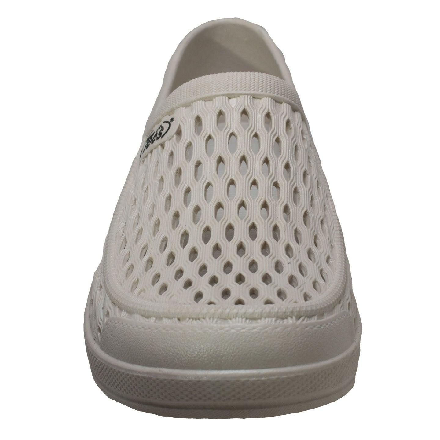 Tecs Women's 4" Relax Aqua Tecs Garden Shoe White - Rocsoc - Flyclothing LLC
