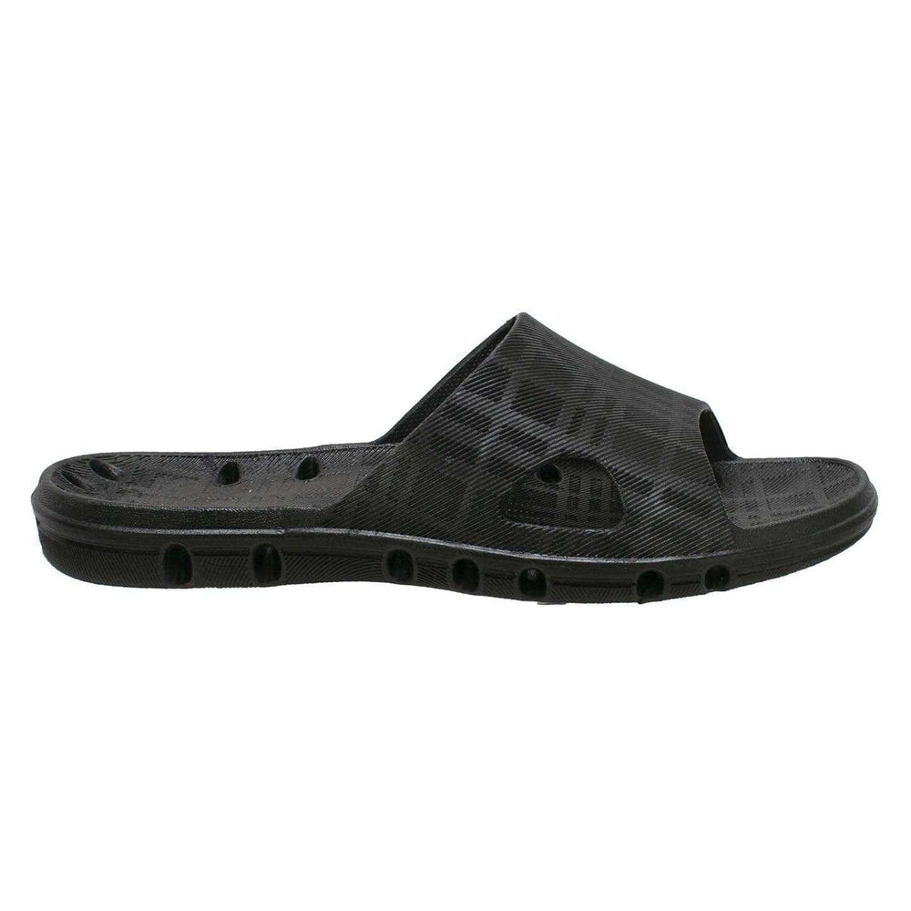 Tecs Women's PVC Slide Sandal Black - Rocsoc - Flyclothing LLC