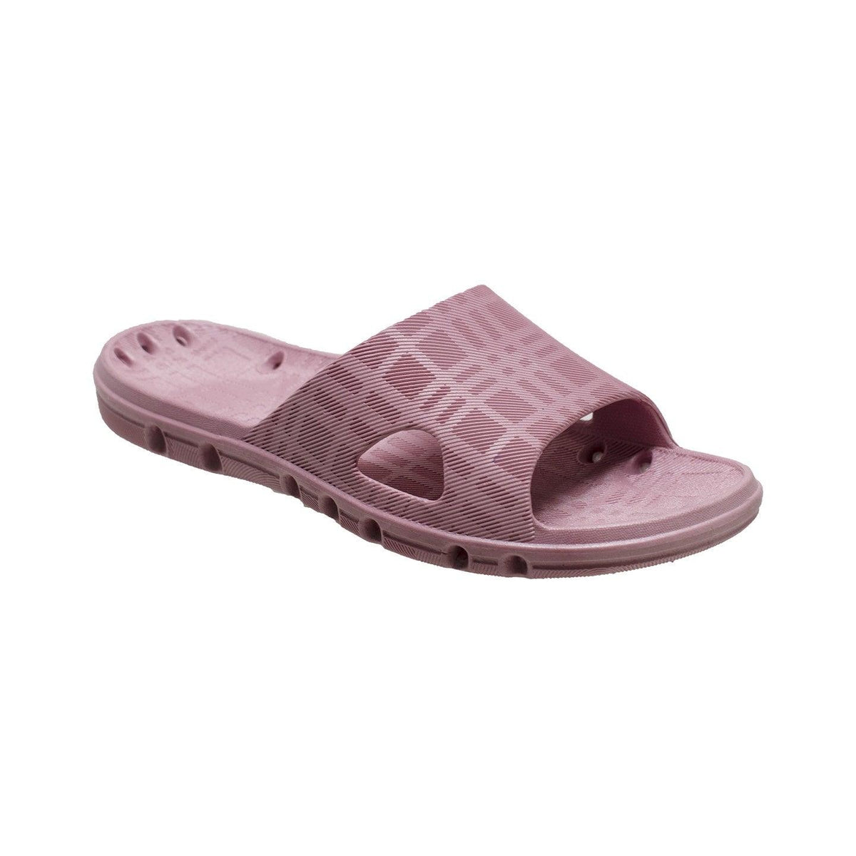 Tecs Women's PVC Slide Sandal Rose Pink - Flyclothing LLC