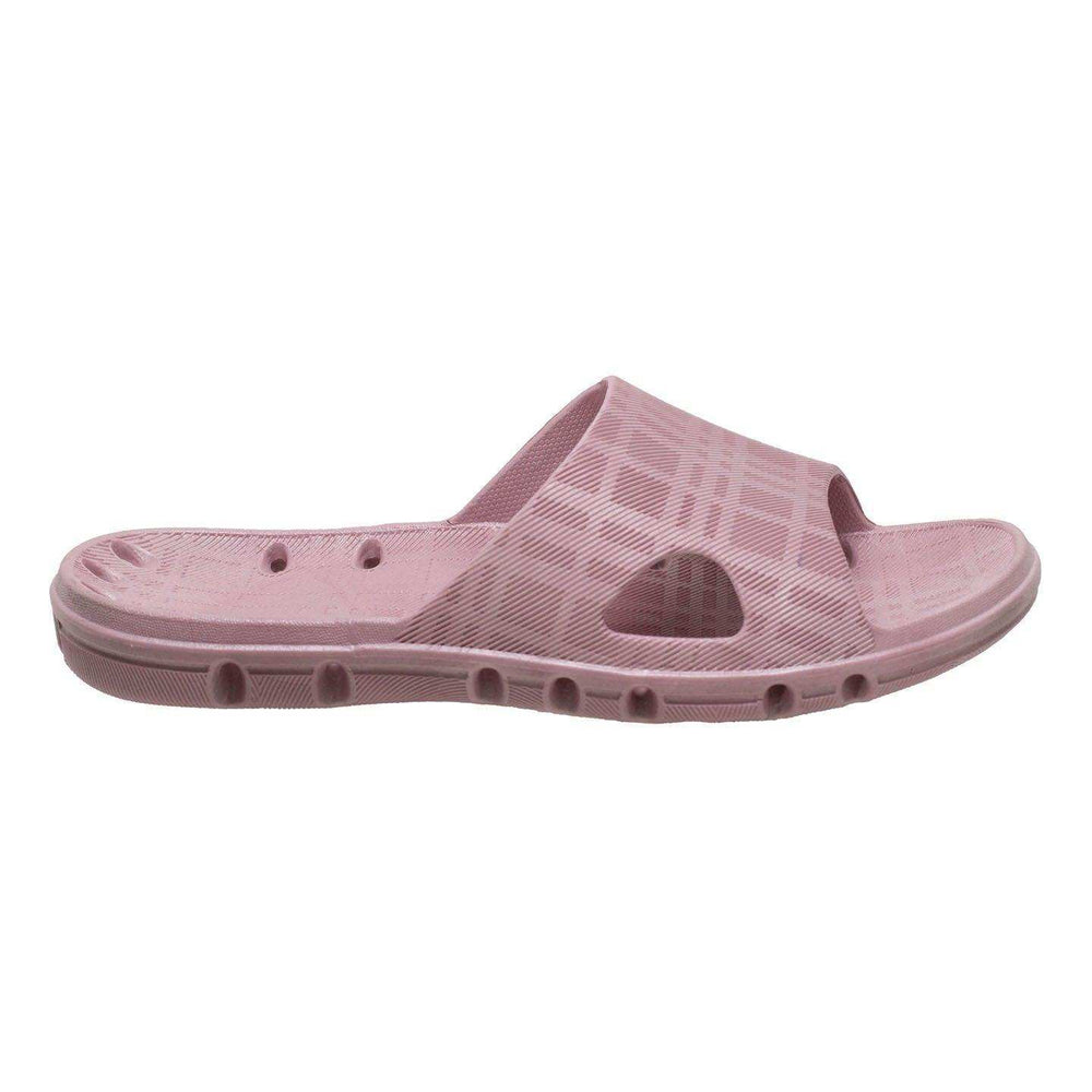 Tecs Women's PVC Slide Sandal Rose Pink - Rocsoc - Flyclothing LLC