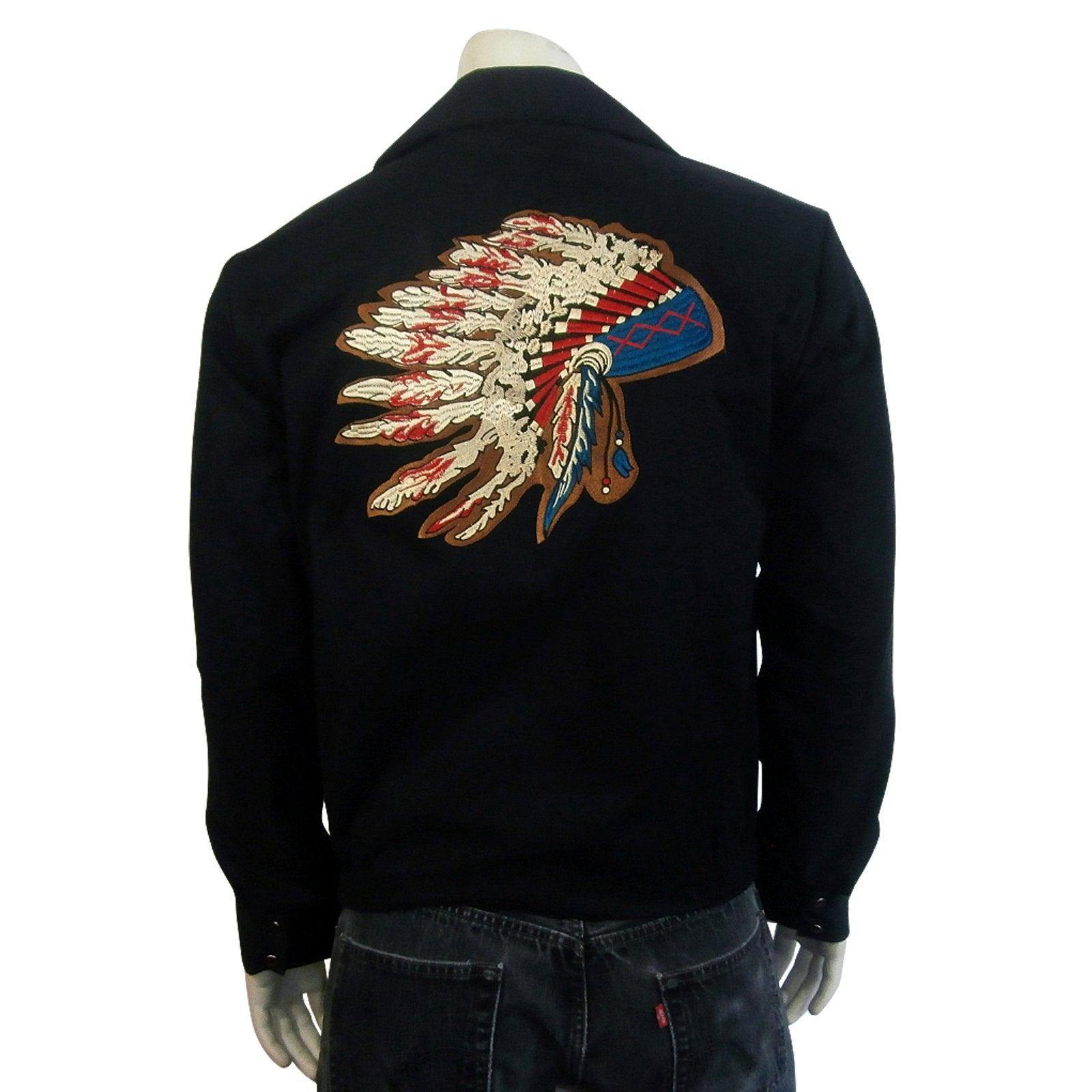 Rockmount Clothing Mens Vintage Gabardine Warbonnet Bolero Western Jacket - Rockmount Clothing