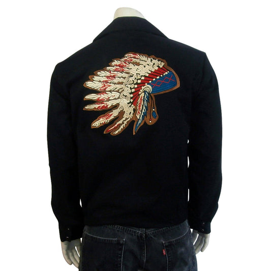 Rockmount Clothing Mens Vintage Gabardine Warbonnet Bolero Western Jacket - Rockmount Clothing
