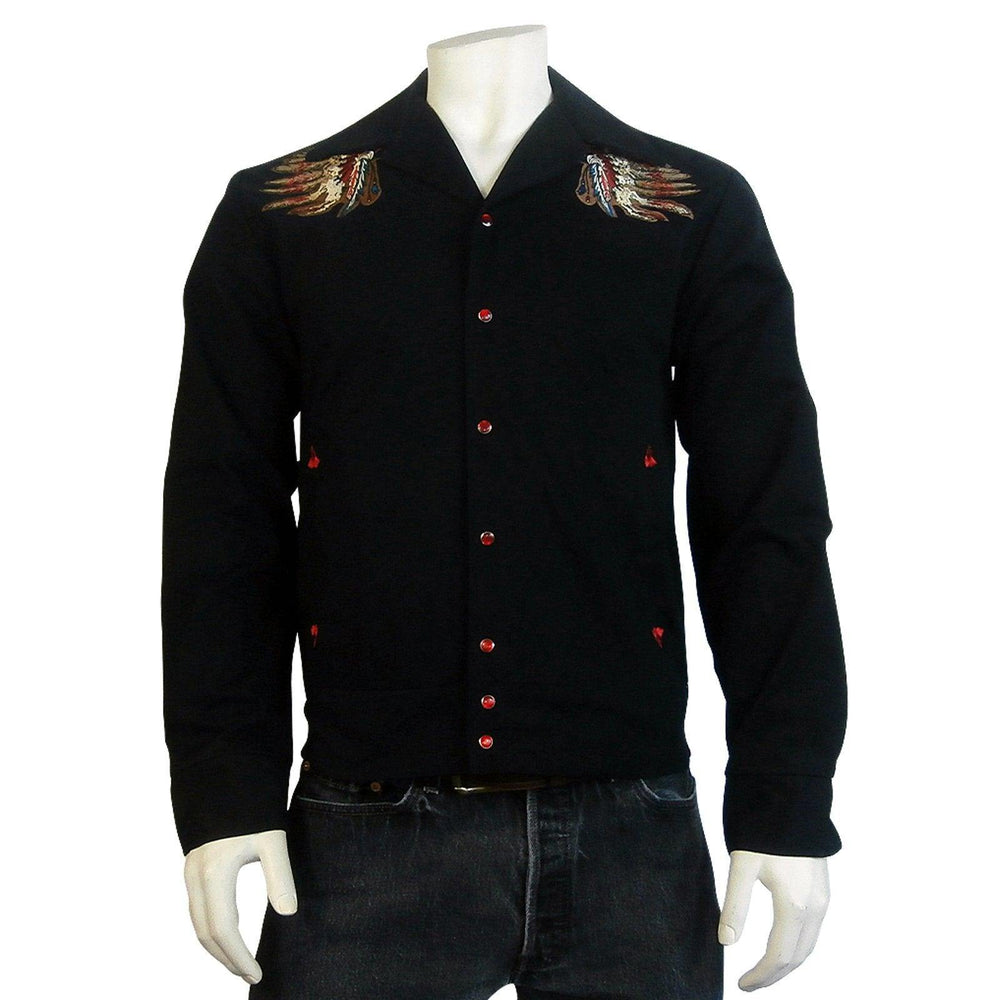 Rockmount Clothing Mens Vintage Gabardine Warbonnet Bolero Western Jacket - Rockmount Clothing