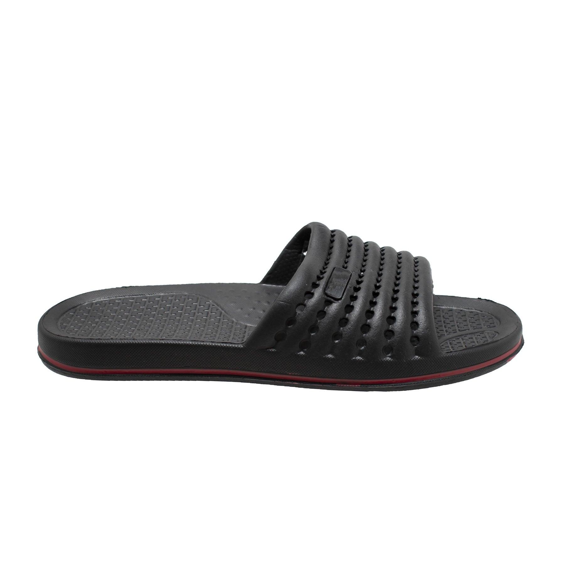 Tecs Men's EVA Comfort Slip On Sandal Black - Flyclothing LLC