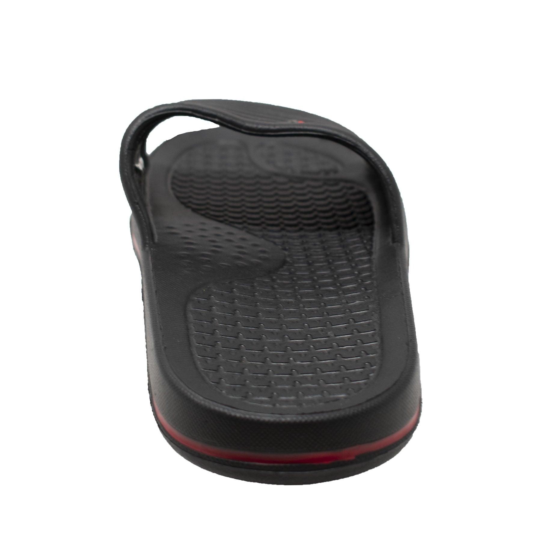 Tecs Men's EVA Comfort Slip On Sandal Black - Flyclothing LLC