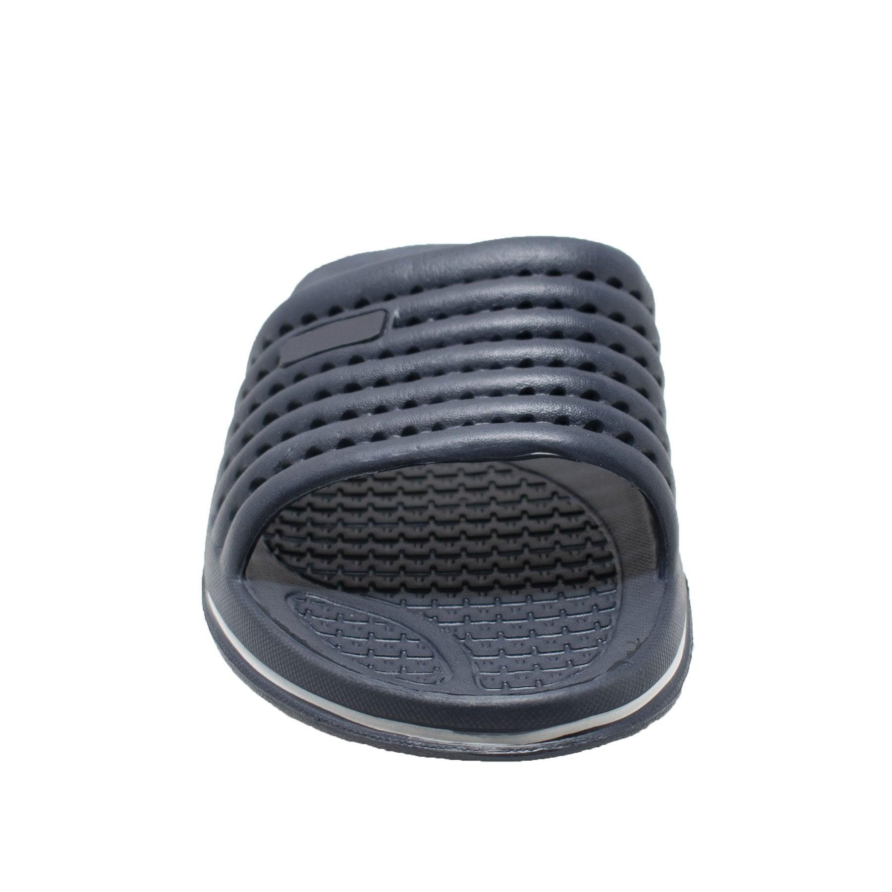 Tecs Men's EVA Comfort Slip On Sandal Navy Blue - Flyclothing LLC