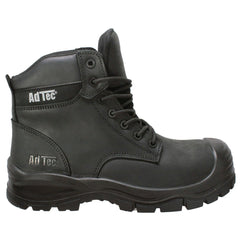 AdTec Men 6" Waterproof Composite Toe Work Boot Black - Flyclothing LLC