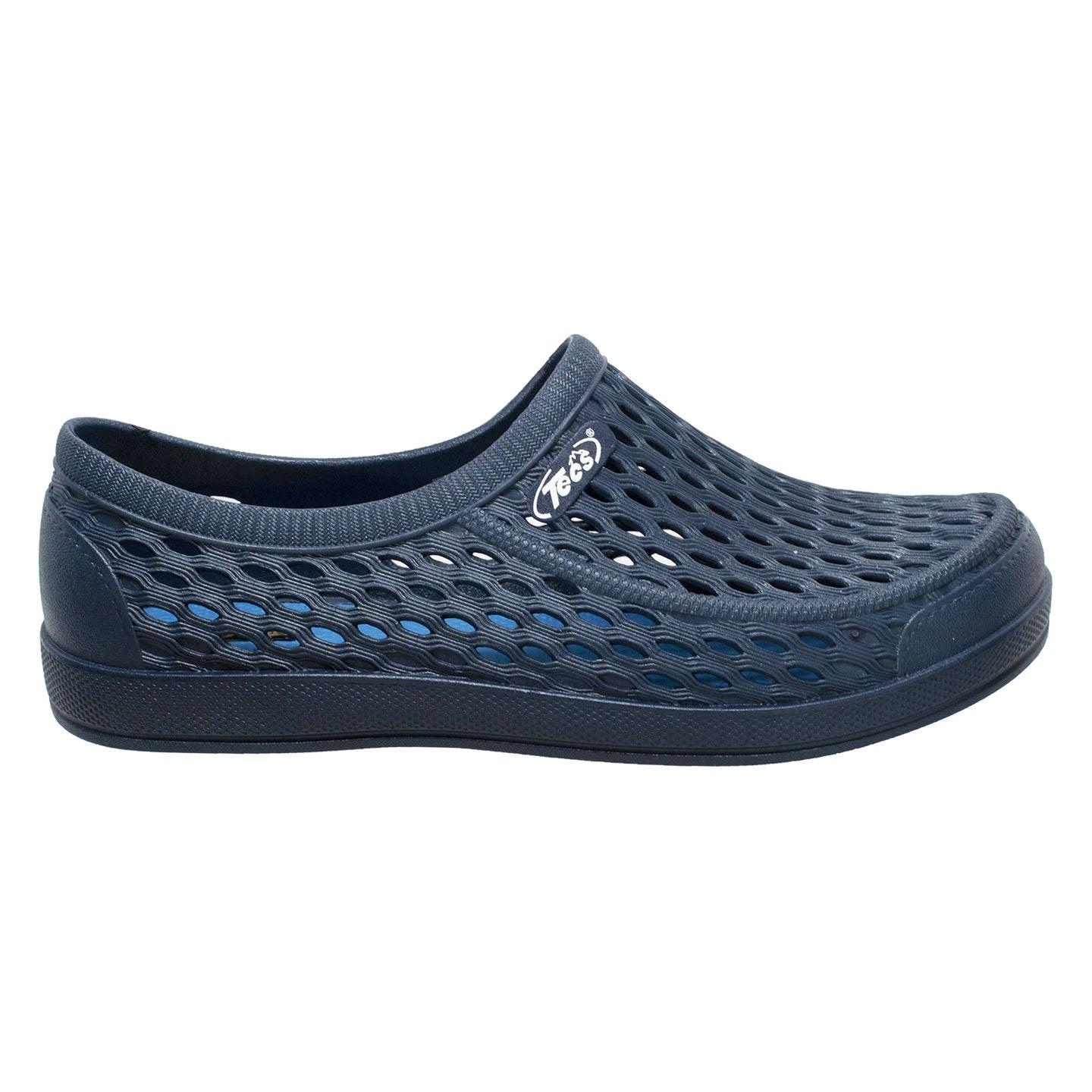 Tecs Men's 4" Relax Aqua Tecs Garden Shoes Navy - Flyclothing LLC