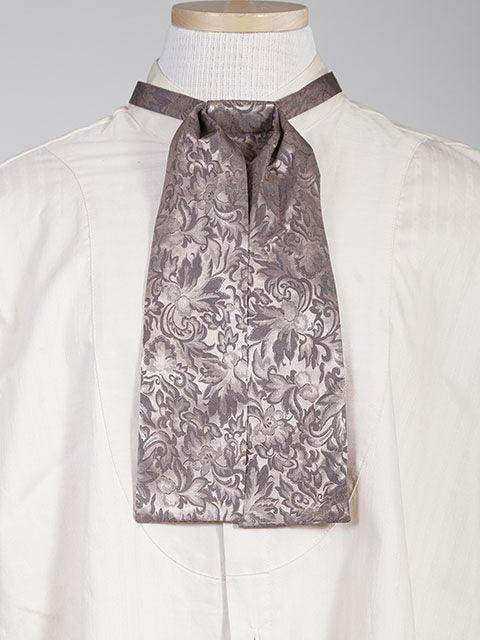 Scully TAUPE SILK PUFF TIE - Scully Leather - Flyclothing LLC