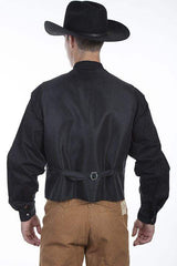 Scully CREAM PAISLEY VEST - Scully Leather - Flyclothing LLC