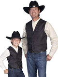 Scully BLACK KIDS PAISLEY VEST - Scully Leather - Flyclothing LLC