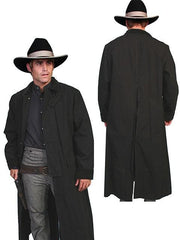 Scully BLACK CANVAS DUSTER - Flyclothing LLC