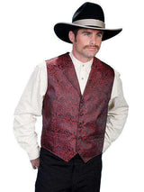 Scully RED DRAGON VEST - Scully Leather - Flyclothing LLC