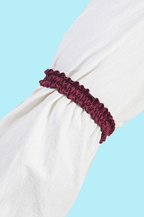 Scully BURGUNDY KENTUCKY GARTERS - Scully Leather