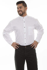 Scully WHITE BUTTON FRONT SHIRT - Scully Leather - Flyclothing LLC
