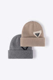 HAPPY Contrast Beanie - Trendsi - Flyclothing LLC